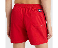 Tommy Hilfiger Flag Drawstring Mid Length Slim Fit Swim Shorts