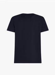 Tommy Hilfiger Logo Appliqué Interlock Knit T-Shirt