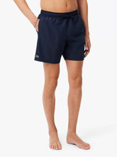 Mid Length Monochrome Swim Trunks