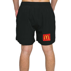 PERTH BEARS MEN'S BLACK TRAVEL SHORTS