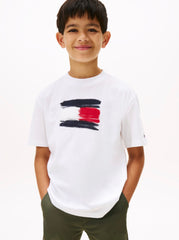 Tommy Hilfiger Hilfiger Flag Crew Neck T-Shirt