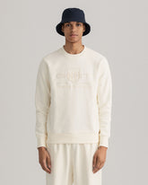 Gant Tonal Archive Shield Crewneck Sweatshirt