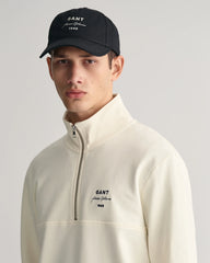 Gant Logo Script Jersey Half-Zip