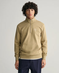 Gant Logo Script Jersey Half-Zip