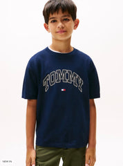 Tommy Hilfiger Varsity Logo Crew Neck T-Shirt