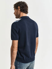 Gant Color Blocked Cotton Polo Shirt
