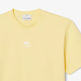 Lacoste Unisex Signature Print Cotton T-shirt