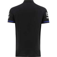 2026 BULLDOGS MENS BLACK MEDIA POLO