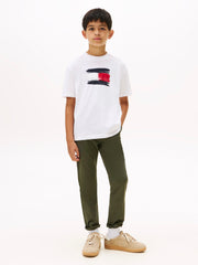 Tommy Hilfiger Hilfiger Flag Crew Neck T-Shirt