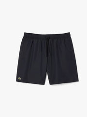 Mid Length Monochrome Swim Trunks
