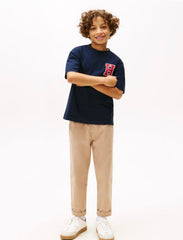 Tommy Hilfiger Varsity Back Logo Crew Neck T-Shirt