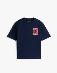 Tommy Hilfiger Varsity Back Logo Crew Neck T-Shirt
