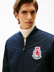 TOMMY HILFIGER BACK LOGO WATER REPELLENT BOMBER JACKET