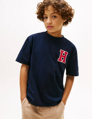 Tommy Hilfiger Varsity Back Logo Crew Neck T-Shirt