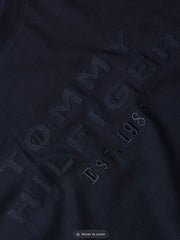 Tommy Hilfiger Logo Appliqué Interlock Knit T-Shirt
