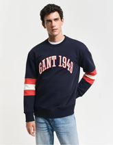 Gant Apparel Mens Colorblock Sleeve Cneck