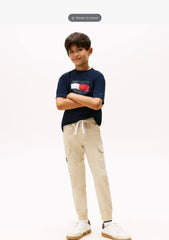 Tommy Hilfiger Hilfiger Flag Crew Neck T-Shirt