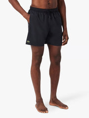 Mid Length Monochrome Swim Trunks