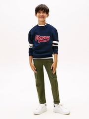 TH Varsity Back Logo Colour-Blocked Sweatshirt