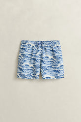 Gant Waves Print Swim Shorts