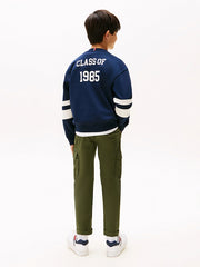TH Varsity Back Logo Colour-Blocked Sweatshirt