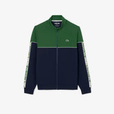 Lacoste Tennis Zipped Colour-Block Sweatshirt