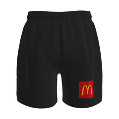 PERTH BEARS MEN'S BLACK TRAVEL SHORTS
