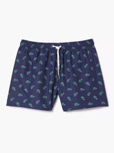Lacoste Crocodile Print Swim Trunks