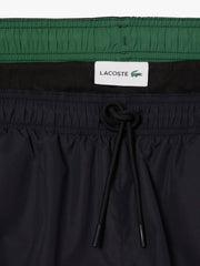 Mid Length Monochrome Swim Trunks