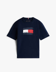 Tommy Hilfiger Hilfiger Flag Crew Neck T-Shirt