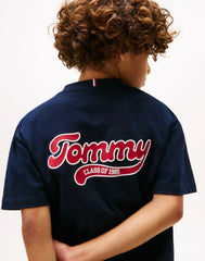 Tommy Hilfiger Varsity Back Logo Crew Neck T-Shirt