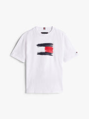 Tommy Hilfiger Hilfiger Flag Crew Neck T-Shirt
