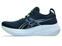 Asics Mens Gel-Nimbus 26 (French Blue/Electric Lime