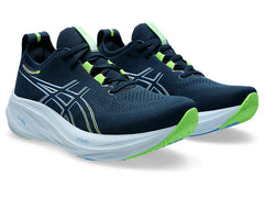 Asics Mens Gel-Nimbus 26 (French Blue/Electric Lime