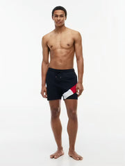 Tommy Hilfiger Flag Drawstring Mid Length Slim Fit Swim Shorts