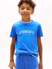Tommy Hilfiger Logo Crew Neck Jersey T-Shirt