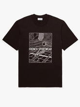 Lacoste Tennis Court Print Cotton T-shirt