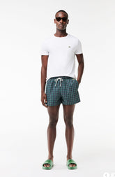 Lacoste Printed Swim Shorts