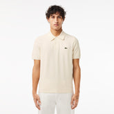 Polo Collar Cotton Blend Soft Knit Sweater