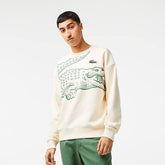 Lacoste Big Croc Loose Fit Crew Neck