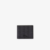 Lacoste Men's The Blend Small Monogram Canvas Wallet