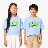 Lacoste Kids Transitional Crocodile Print Jersey T-shirt