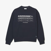 Men's Lacoste Loose Fit Branded Sweatshirt