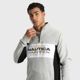 Nautica Competition Mallard Regular Fit ¼ Zip Sweater