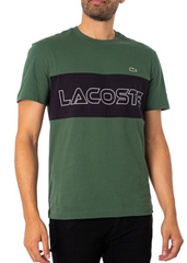 Lacoste Printed Colourblock T-shirt