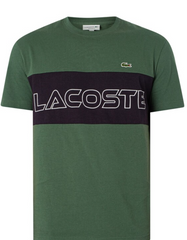 Lacoste Printed Colourblock T-shirt