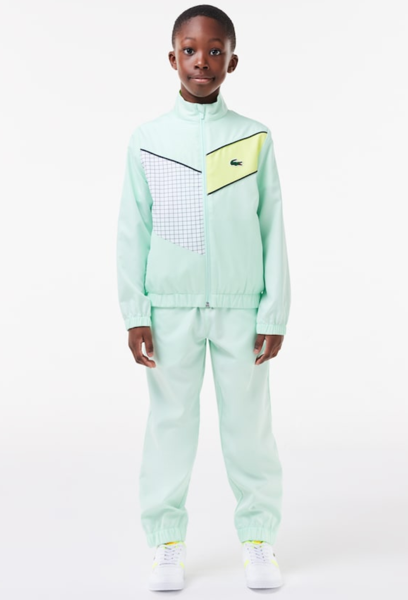 Junior lacoste tracksuit hot sale