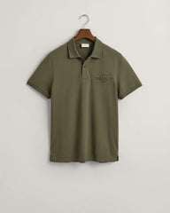 Gant Tonal Shield SS Rugger Polo