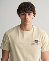 Gant Regular Embroidered Archive Shield SS T-Shirt