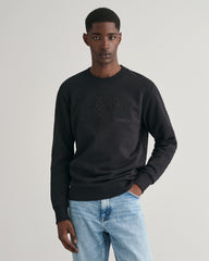 Gant Tonal Archive Shield Crewneck Sweatshirt